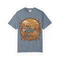 Boho soft style lightweight shirt, hippie style, festival goer, gift for deadhead, Unisex Garment-Dyed T-shirt