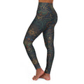 Celtic Knotwork Pattern Leggings | Yoga Leggings
