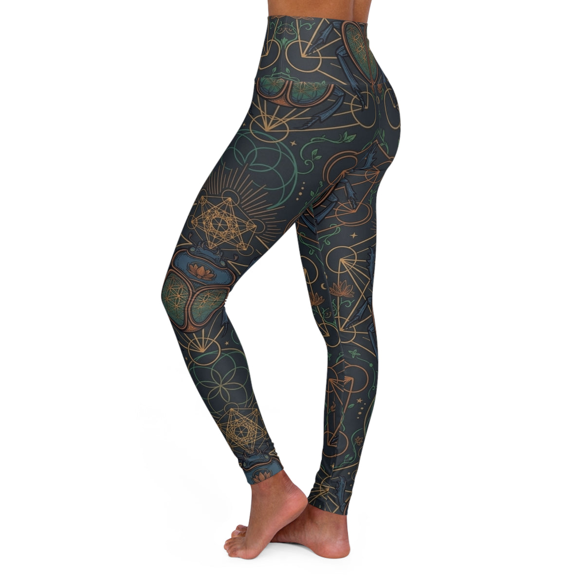 Celtic Knotwork Pattern Leggings | Yoga Leggings