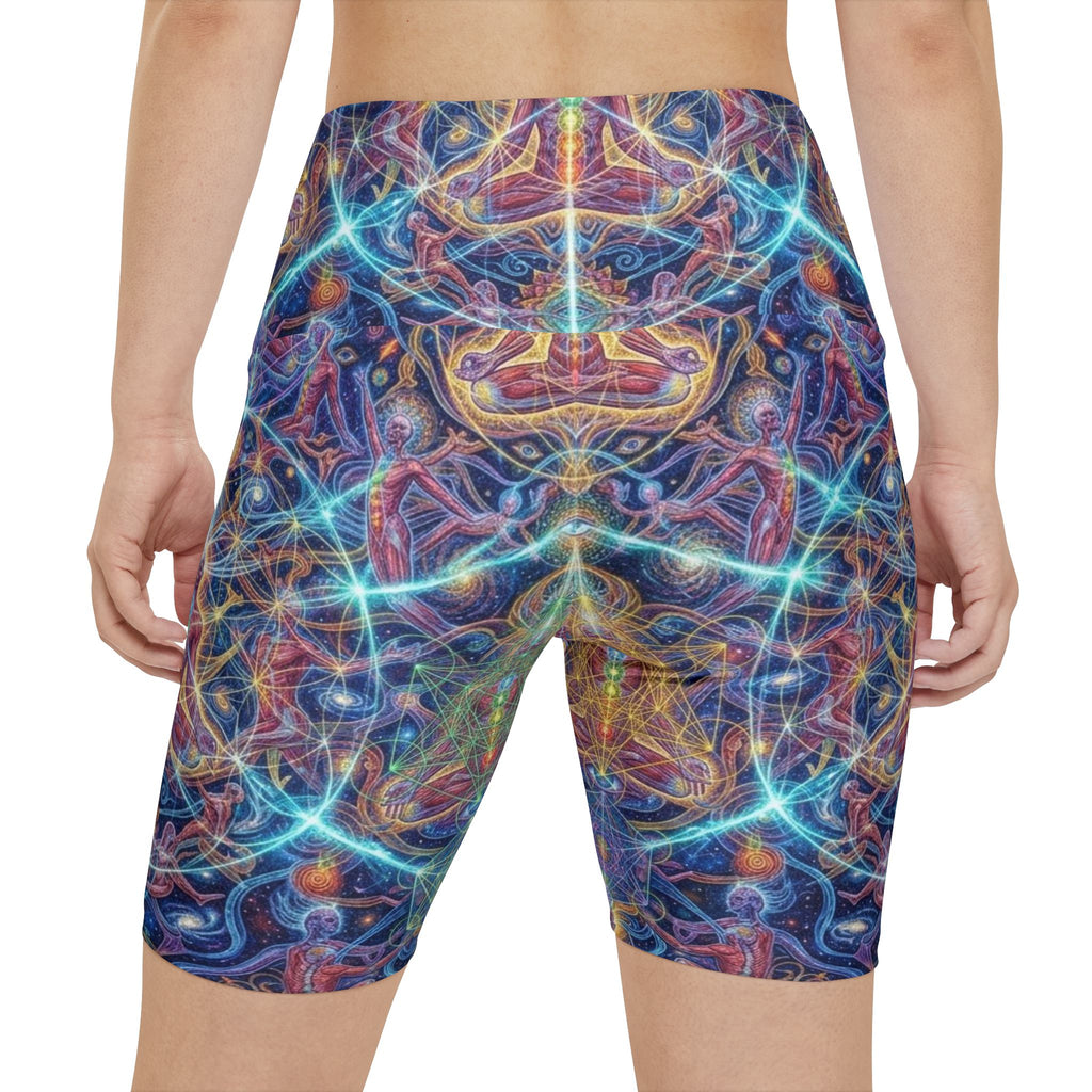 Psychedelic Sacred Geometry | Workout Shorts