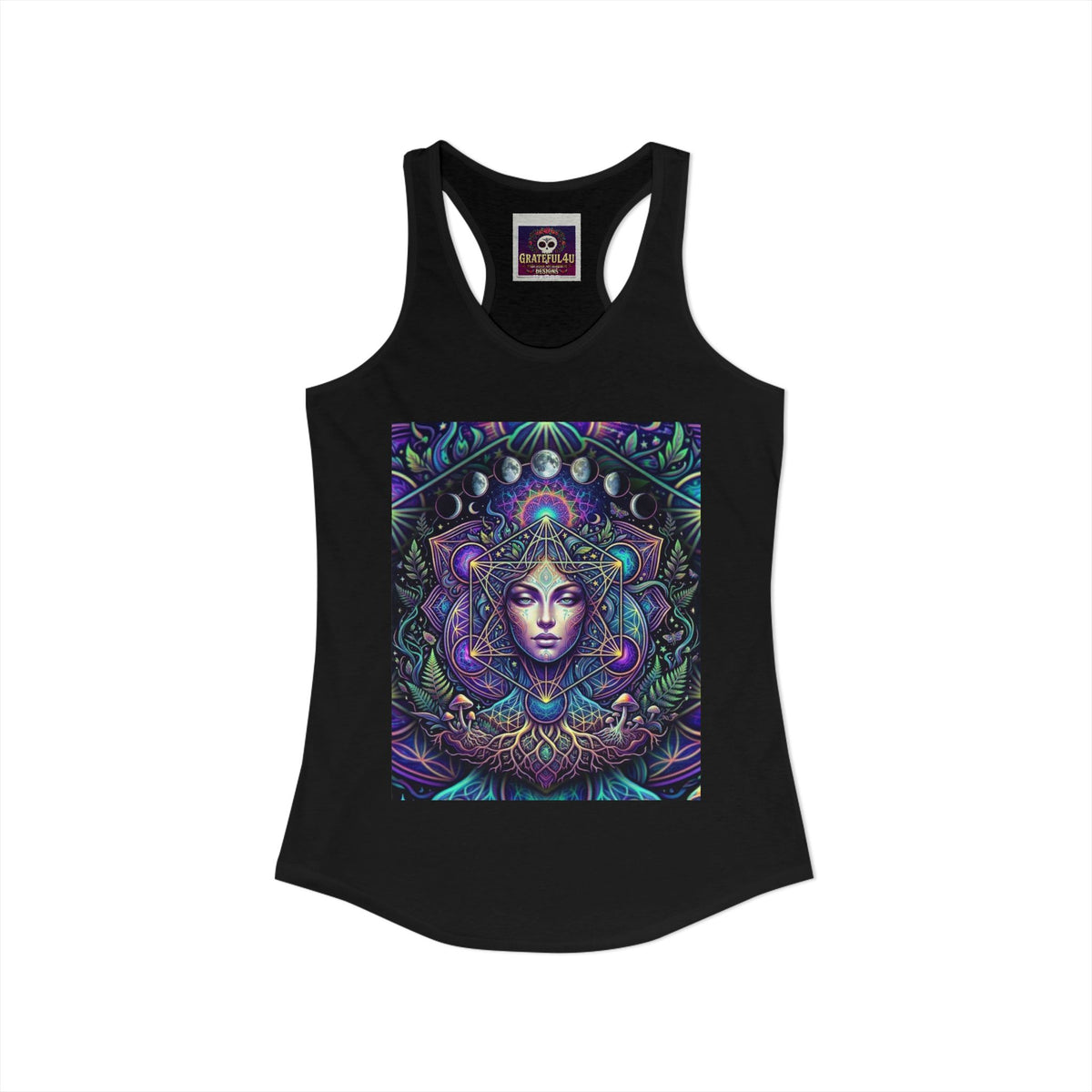Divine Goddess Yoga Women's Ideal Racerback Tank