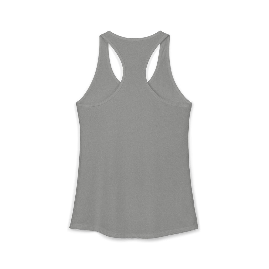 Women's Ideal Racerback Tank, cosmic mandala burning man hippie style
