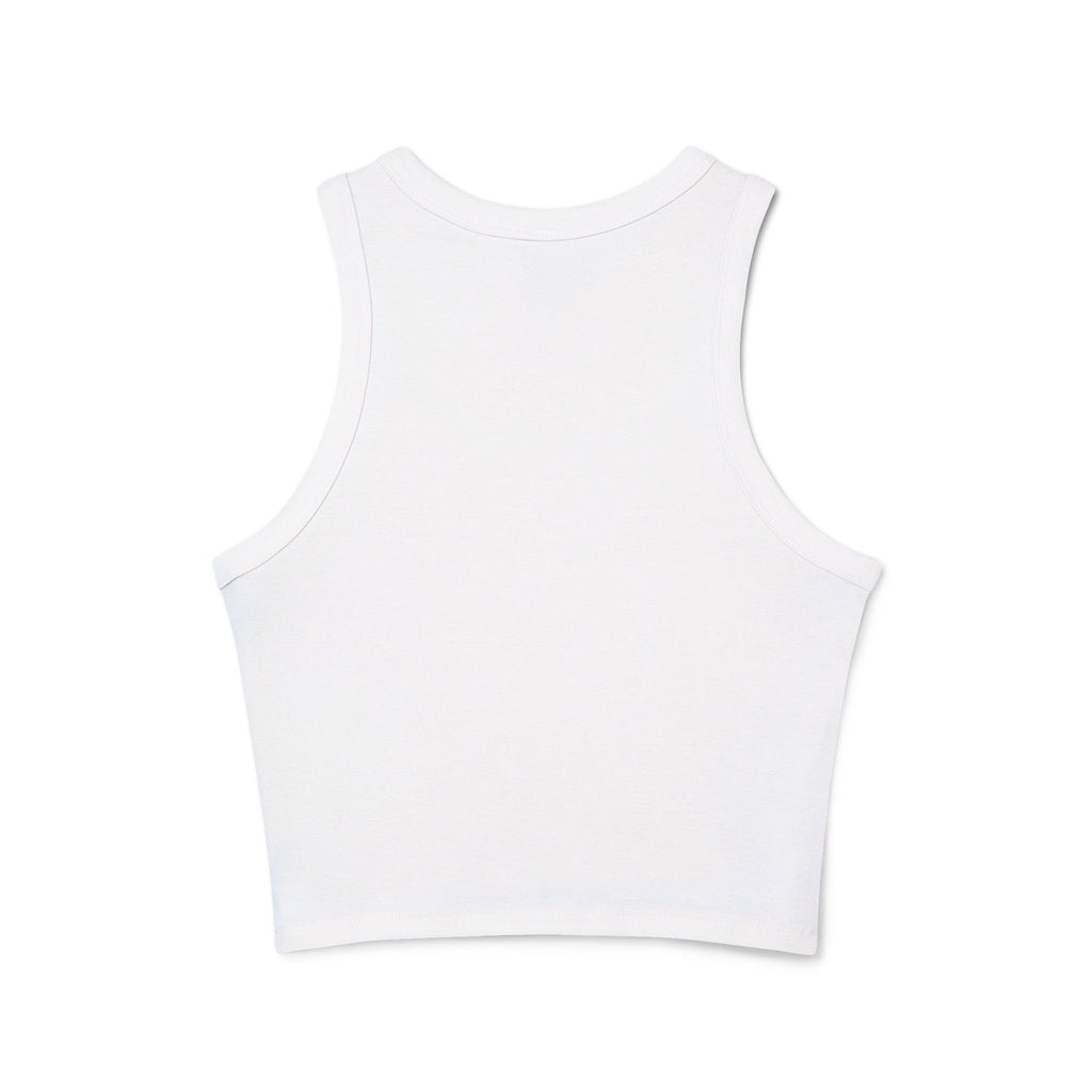 Hamsa Hand 'Divine Alignment' Tank Top | Spiritual Boho Chakra Crop