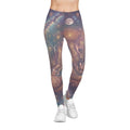 Celestial Sacred Geometry Leggings | Cosmic Moon AOP