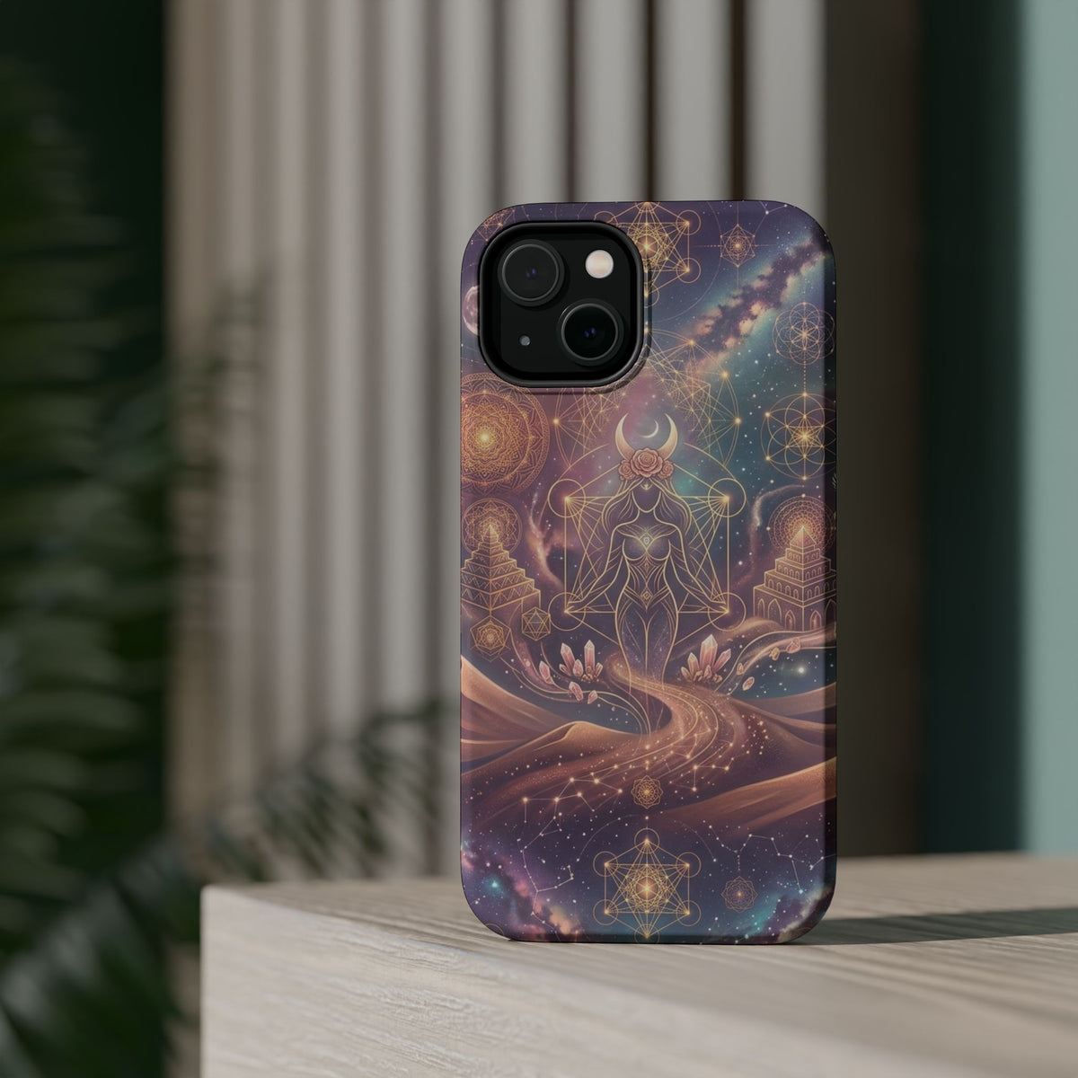Cosmic Goddess Phone Case | Magnetic Impact-Resistant Case