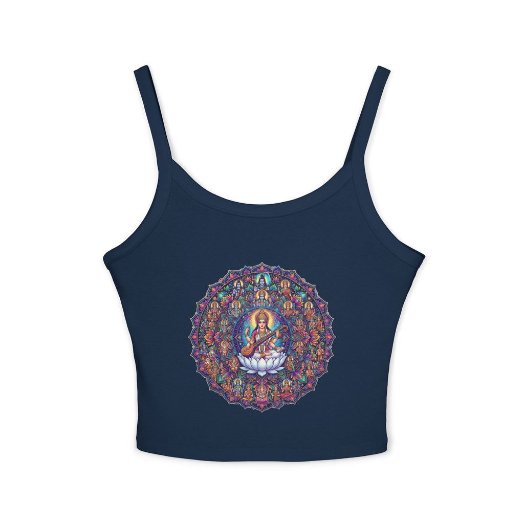 Buddha Mandala Tank Top | Spiritual Meditation Lotus Design