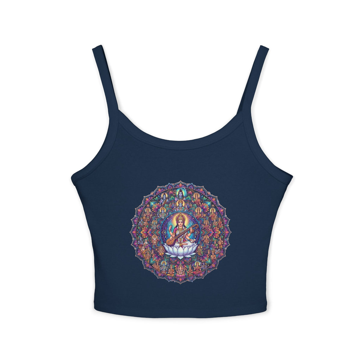 Buddha Mandala Tank Top | Spiritual Meditation Lotus Design