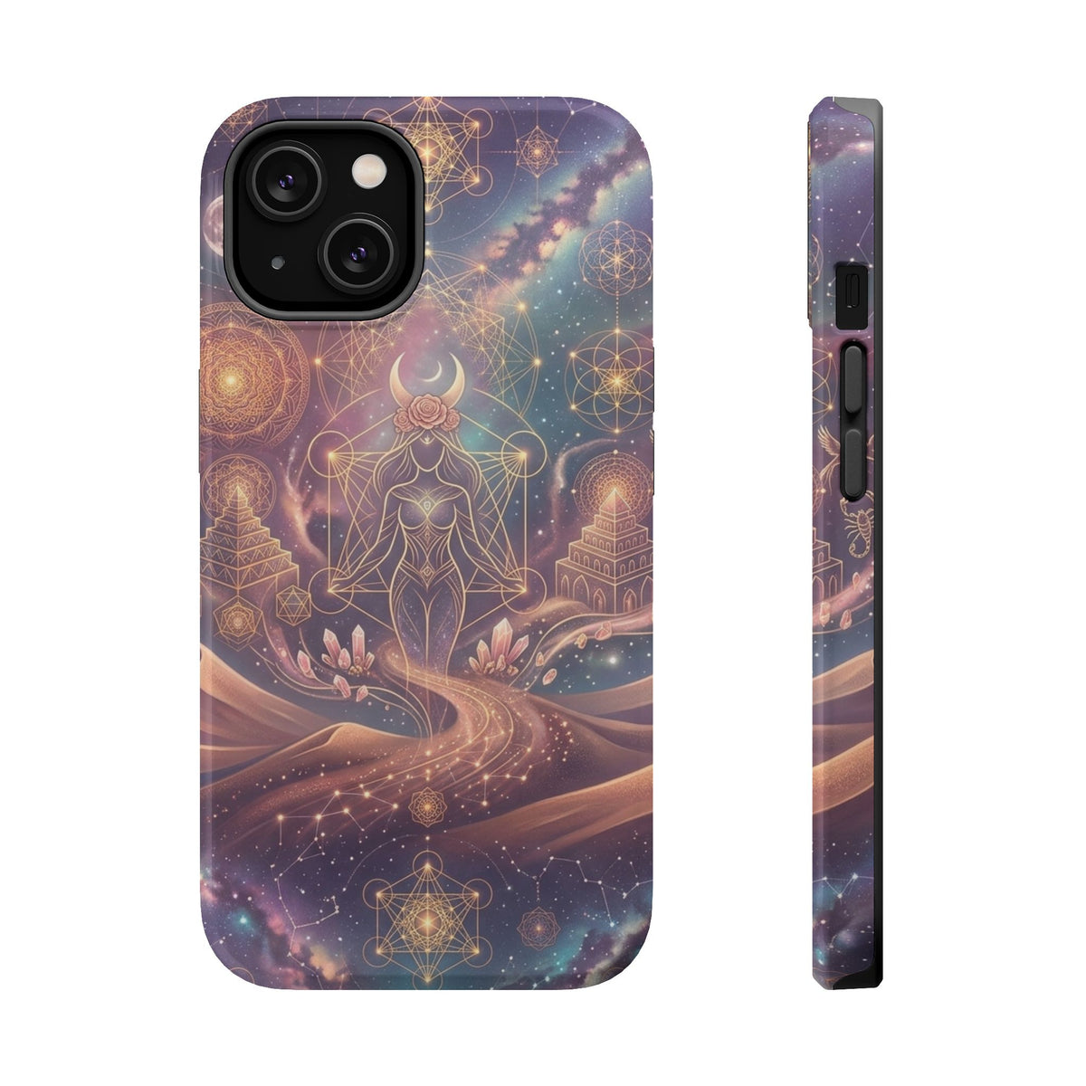 Cosmic Goddess Phone Case | Magnetic Impact-Resistant Case
