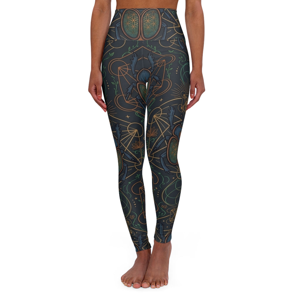 Celtic Knotwork Pattern Leggings | Yoga Leggings