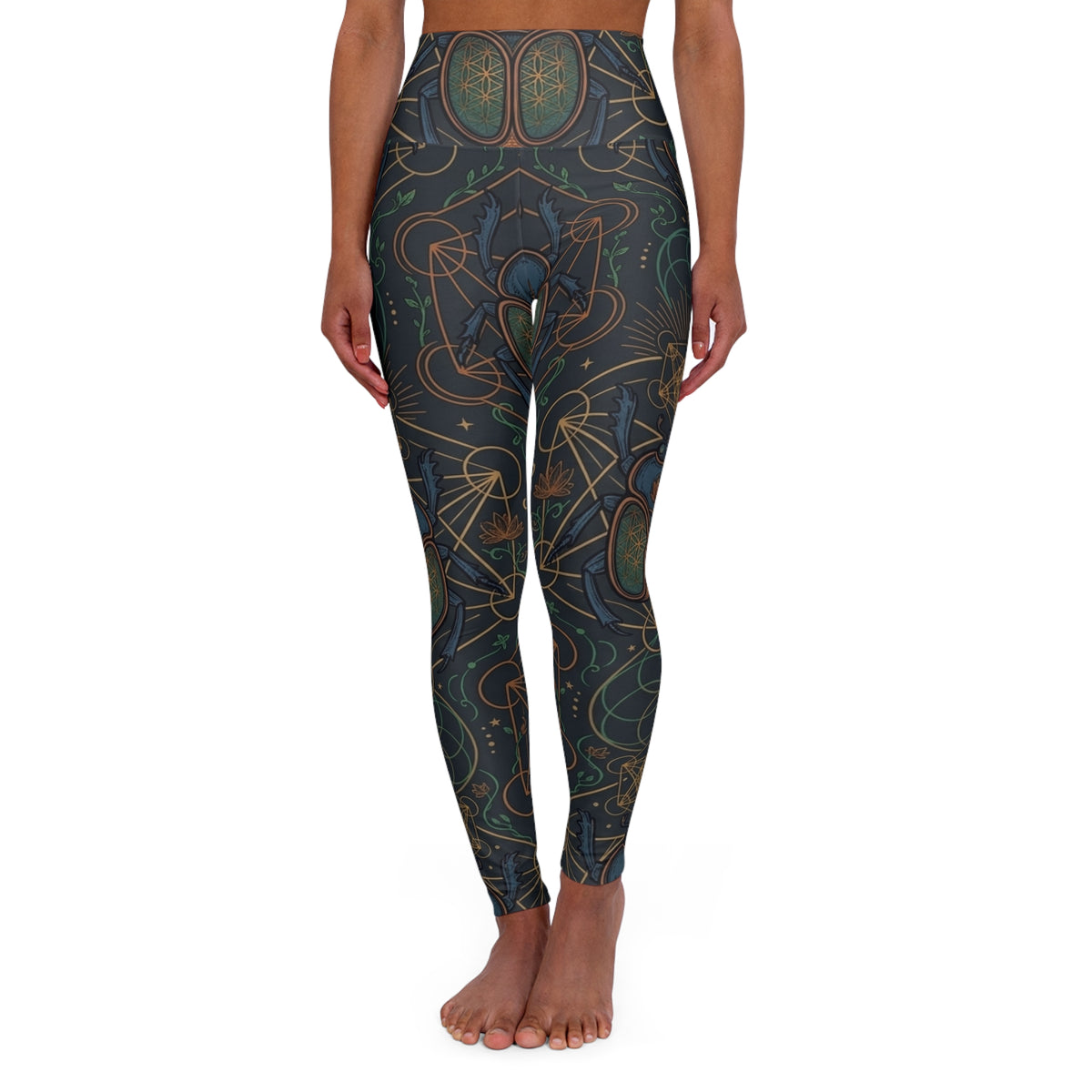 Celtic Knotwork Pattern Leggings | Yoga Leggings