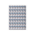 Grateful dead snow bear Christmas Gift Wrapping Paper Rolls, 1pc