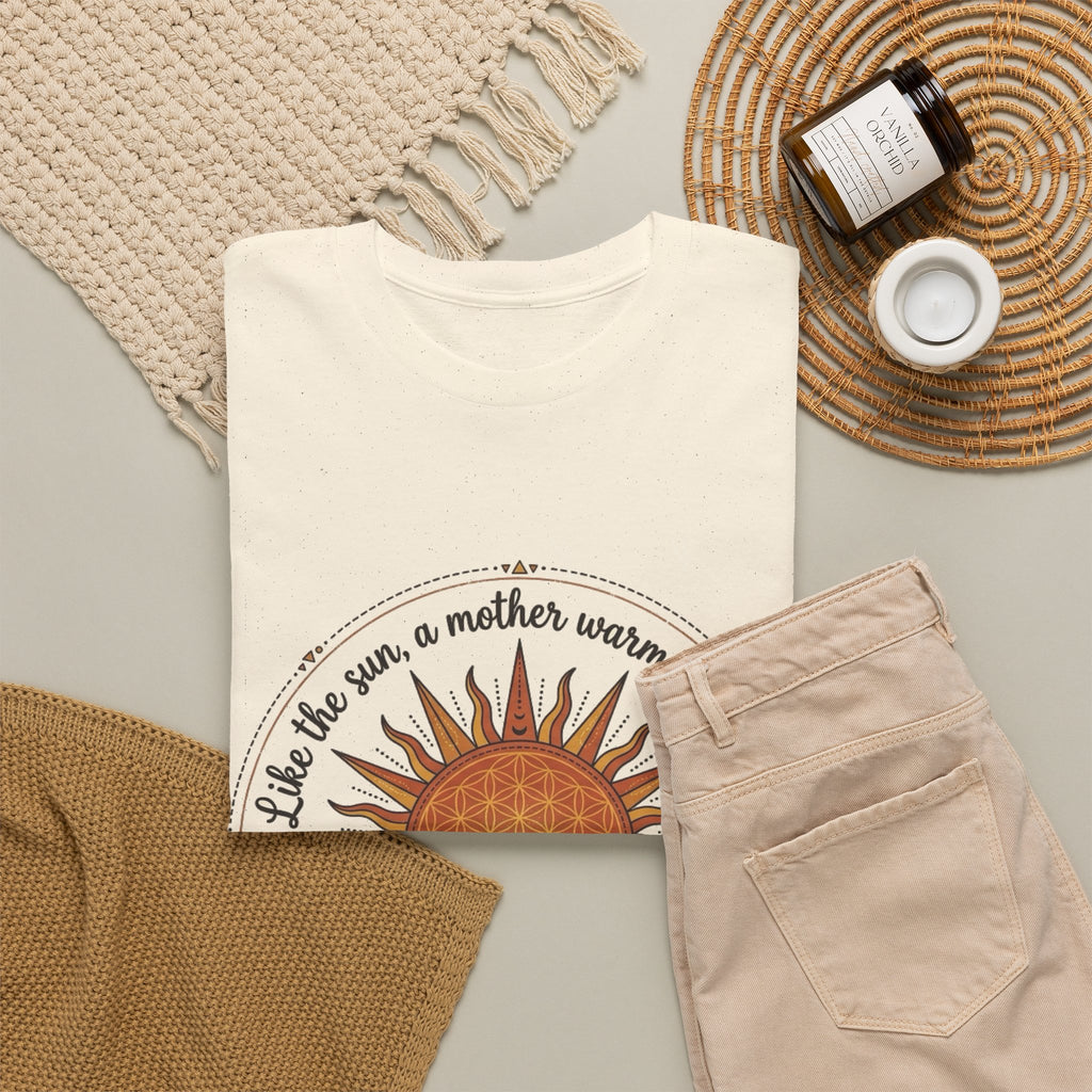 Sunflower Mandala Tee | Sunburst Floral Graphic Shirt
