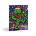 Dancing Bear Christmas card | Holiday Greeting Card, Grateful Dead inspired