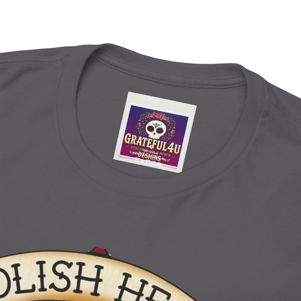 Grateful Dead Foolish Heart dagger heart tattoo design Tee | Vintage flash heart shirt