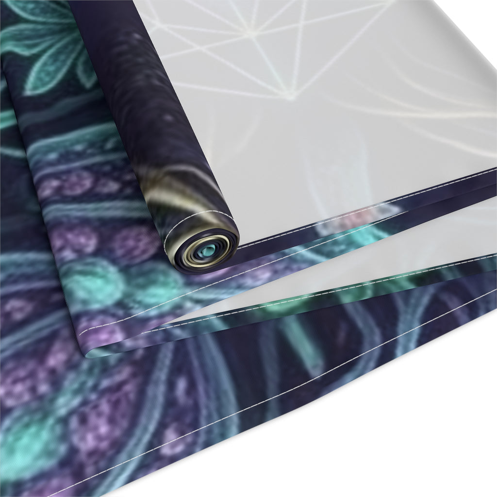 Sacred Geometry Mandala Table Runner