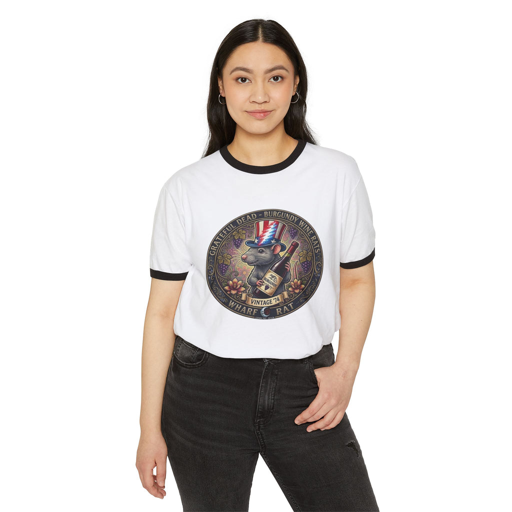 What’s Rat Deadhead Emblem Ringer T-Shirt
