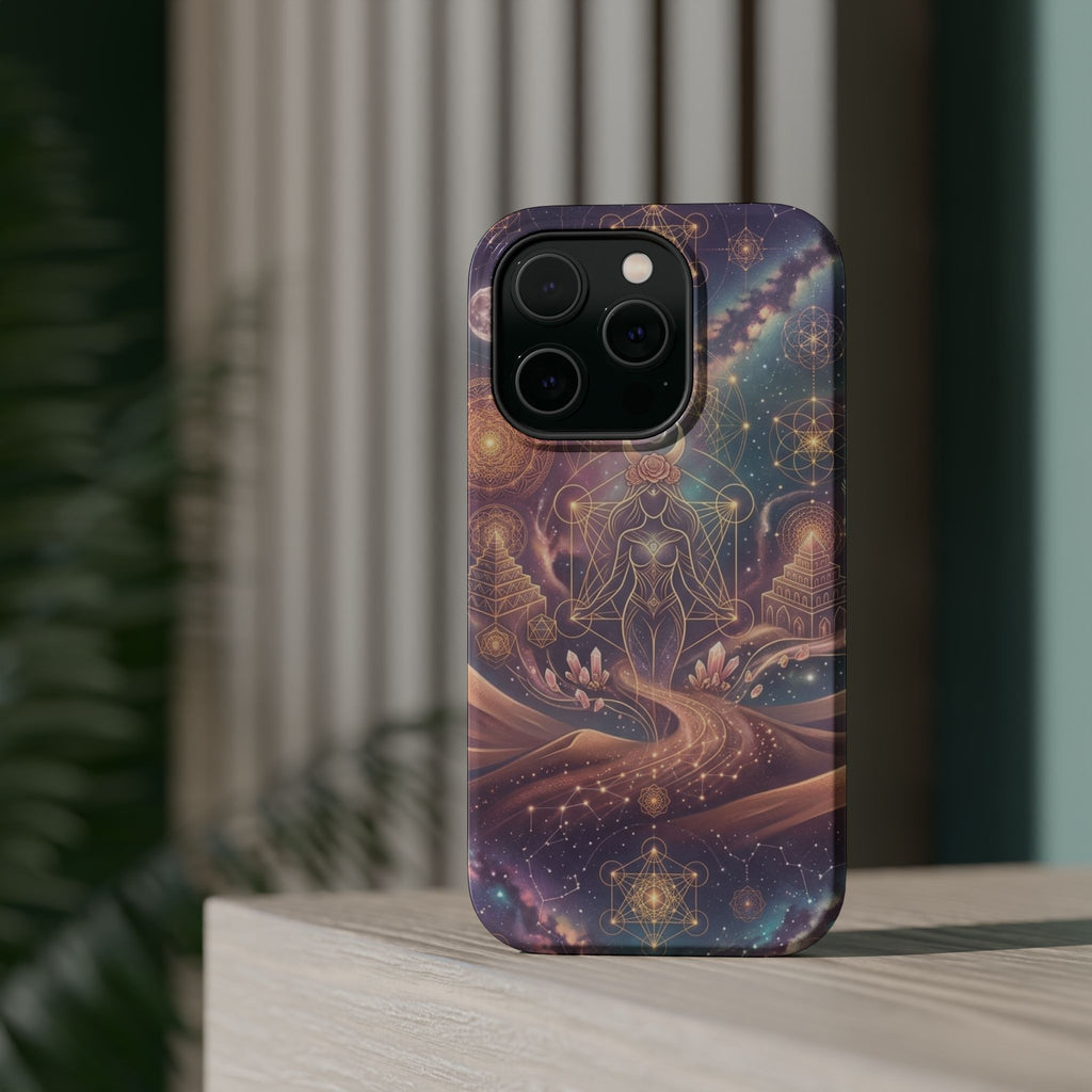 Cosmic Goddess Phone Case | Magnetic Impact-Resistant Case