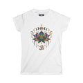 T-Shirt, lotus moon phase design