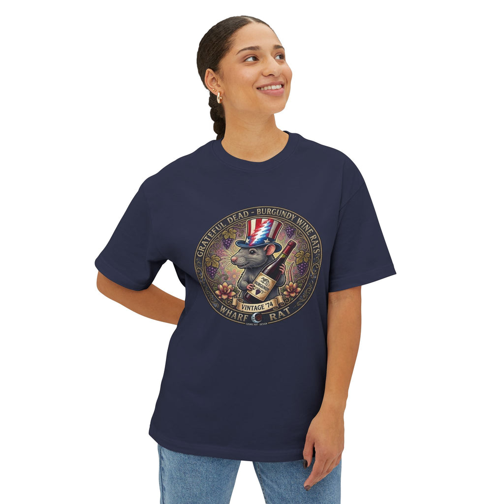 Wharf rat  with Uncle Sam Hat T-Shirt | Vintage Americana Tee