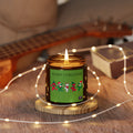 Deadhead  Christmas Scented Soy Candle (Multi-Size, Amber Jar)