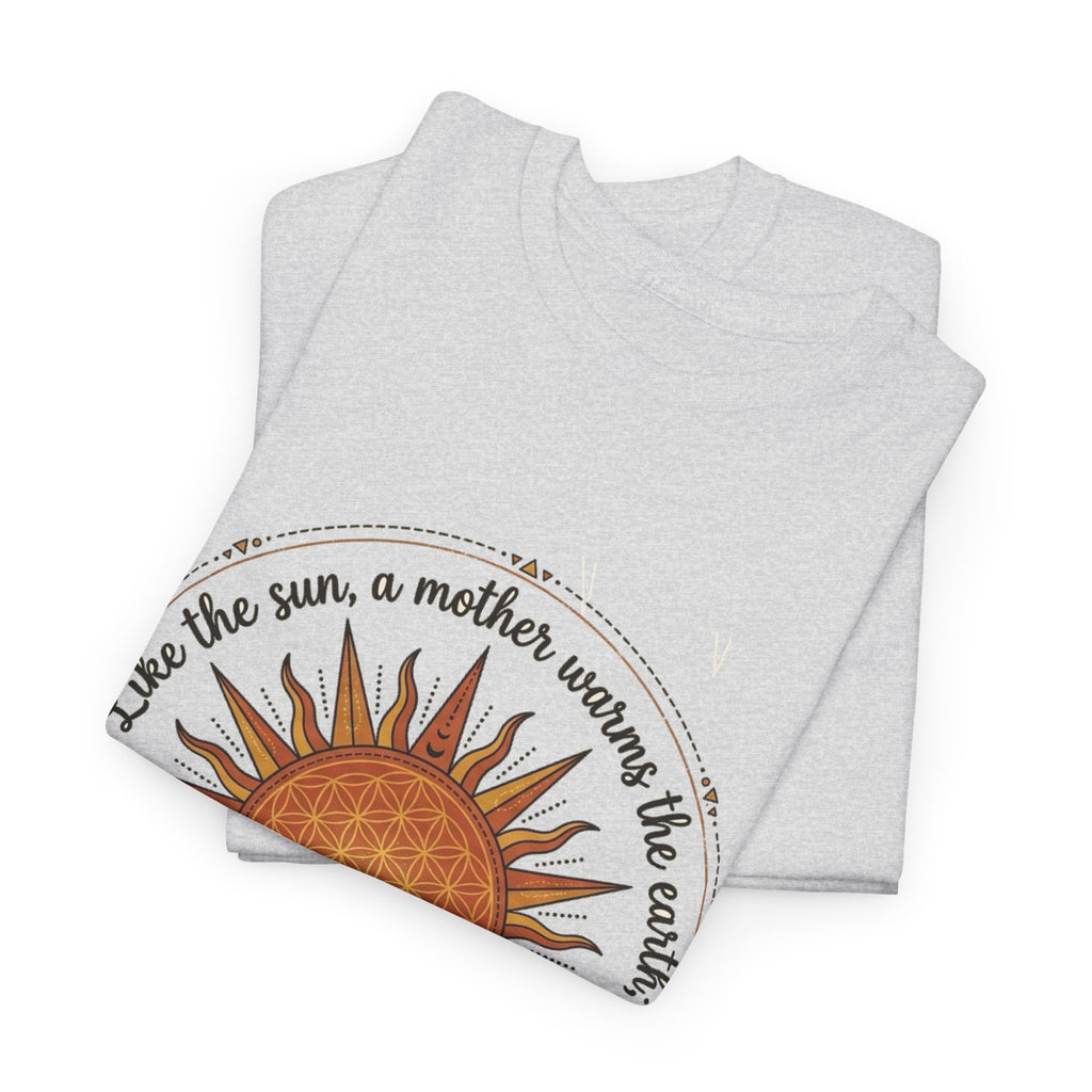 Sunflower Mandala Tee | Sunburst Floral Graphic Shirt