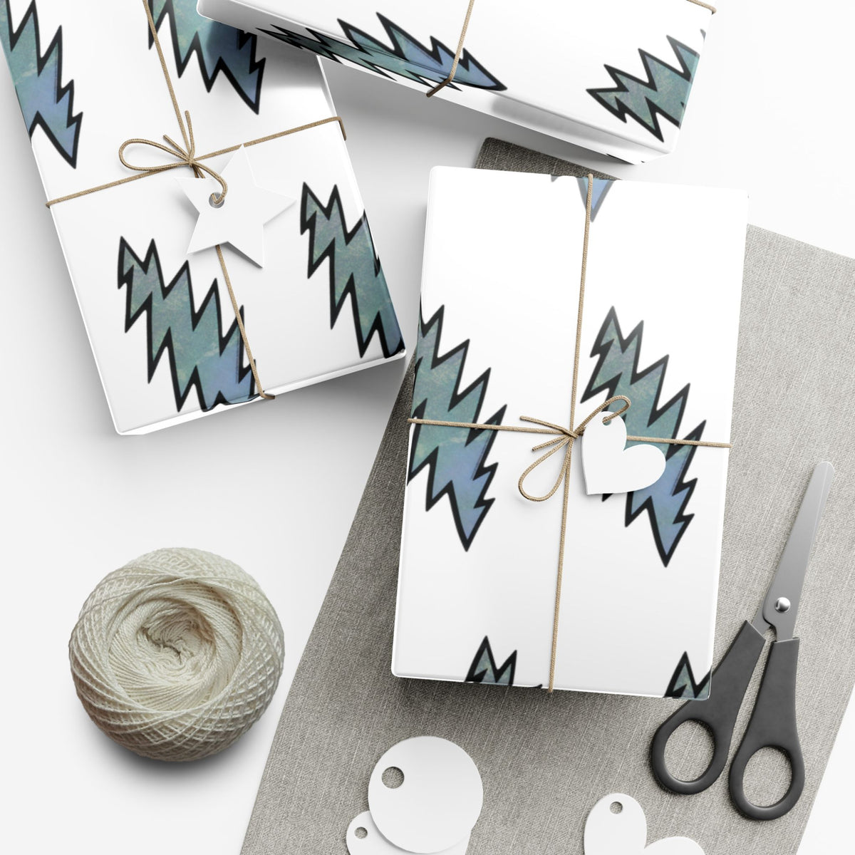 Deadhead Gift Wrap Paper | Holiday Wrapping Paper Roll