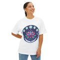 Lotus Moon Phases Tee | Floral Celestial T-Shirt