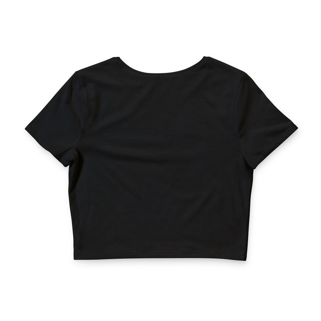 Fiery Phoenix Rising Crop Tee | Mythical Bird Flame Graphic, Divine Feminine Goddess, Empower our youth, Rise up
