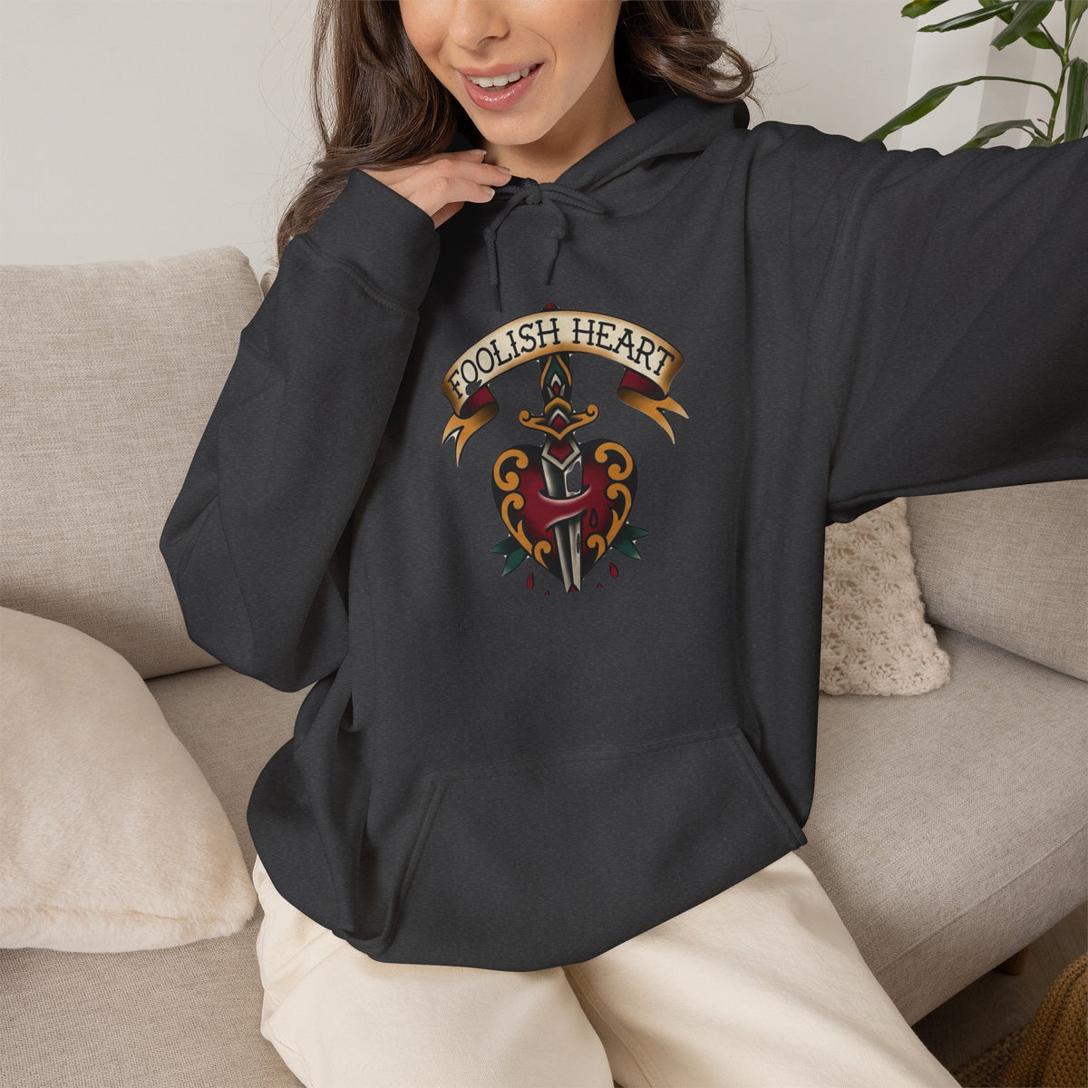 Grateful Dead Foolish Heart crest | Hoodie