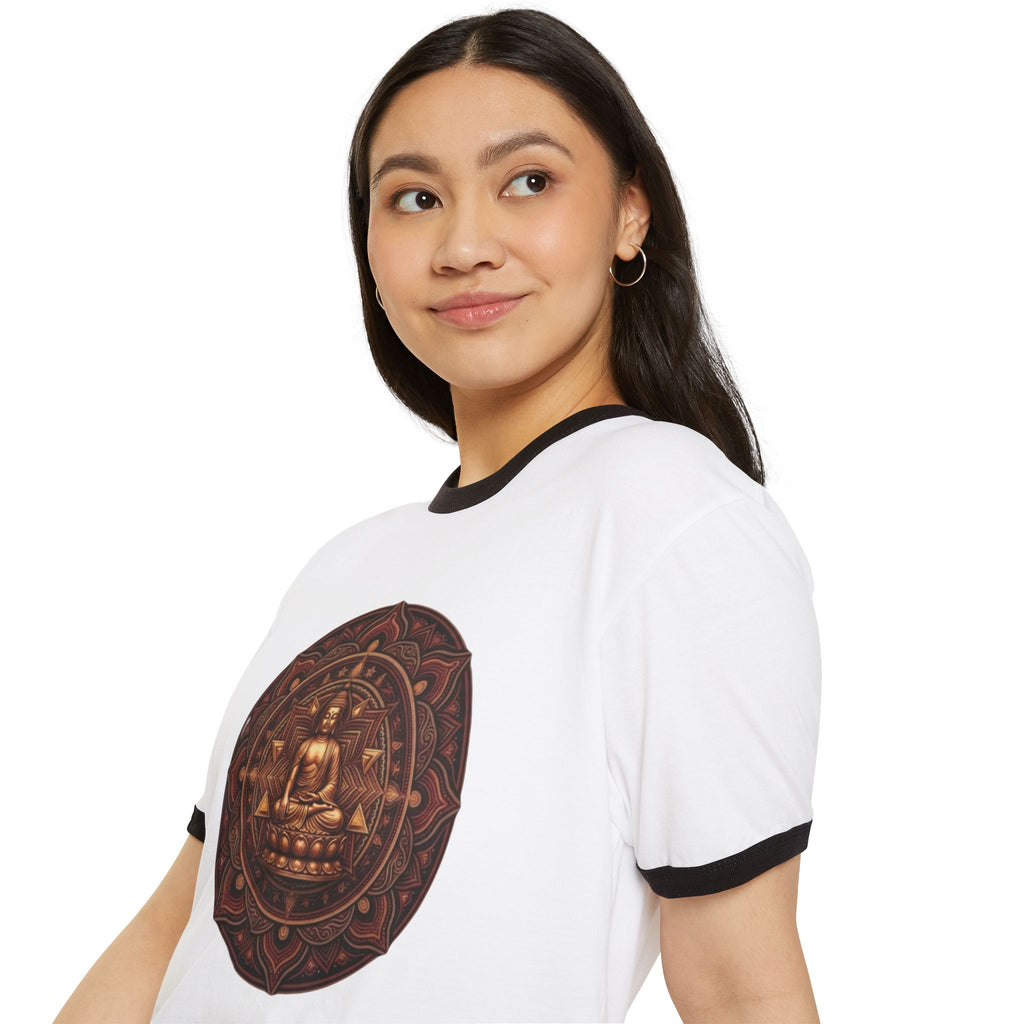 Buddha Mandala Vintage Meditation T-Shirt | Yoga Spiritual Tee