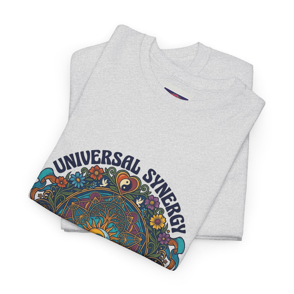 Universal Synergy Mandala T-Shirt | Love & Harmony Graphic Tee