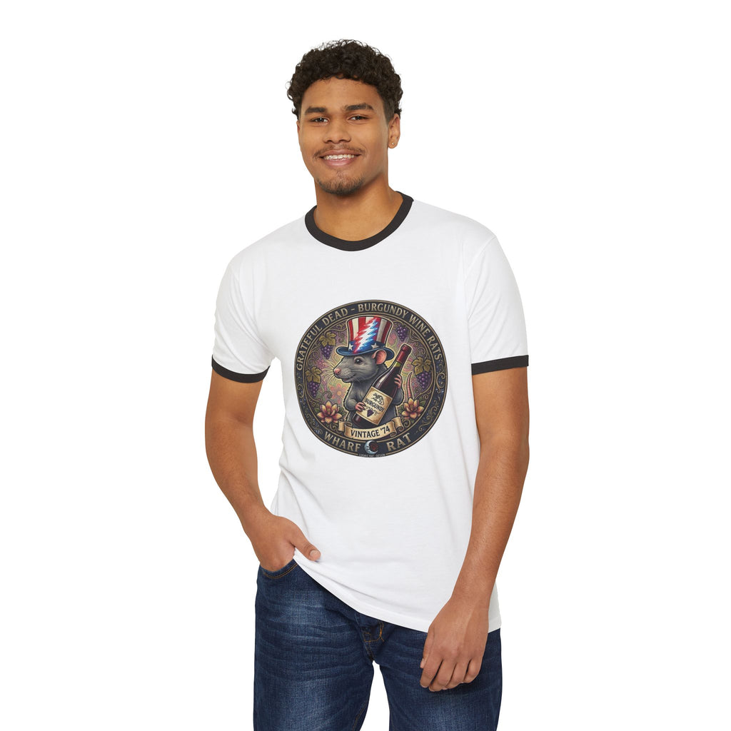 What’s Rat Deadhead Emblem Ringer T-Shirt