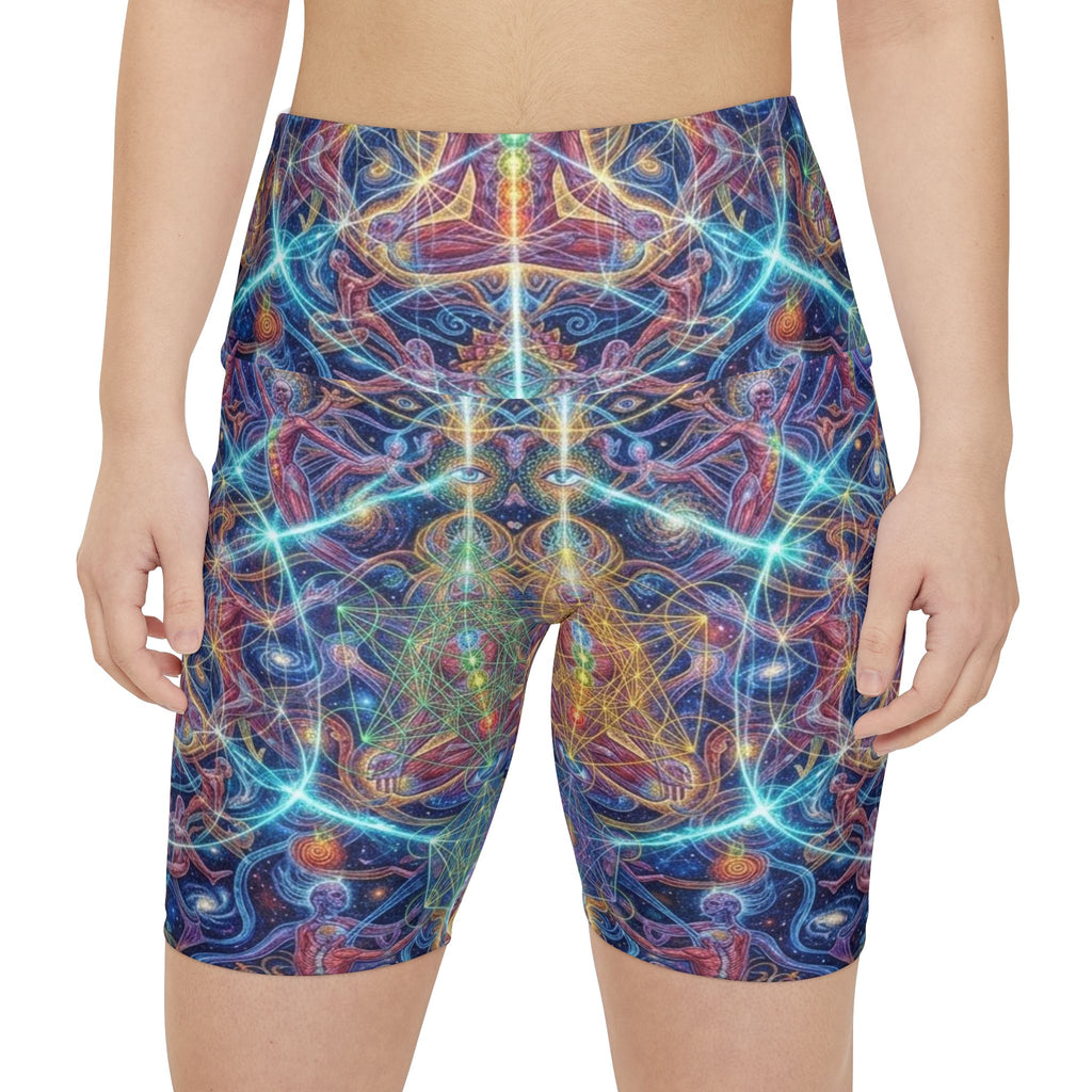 Psychedelic Sacred Geometry | Workout Shorts