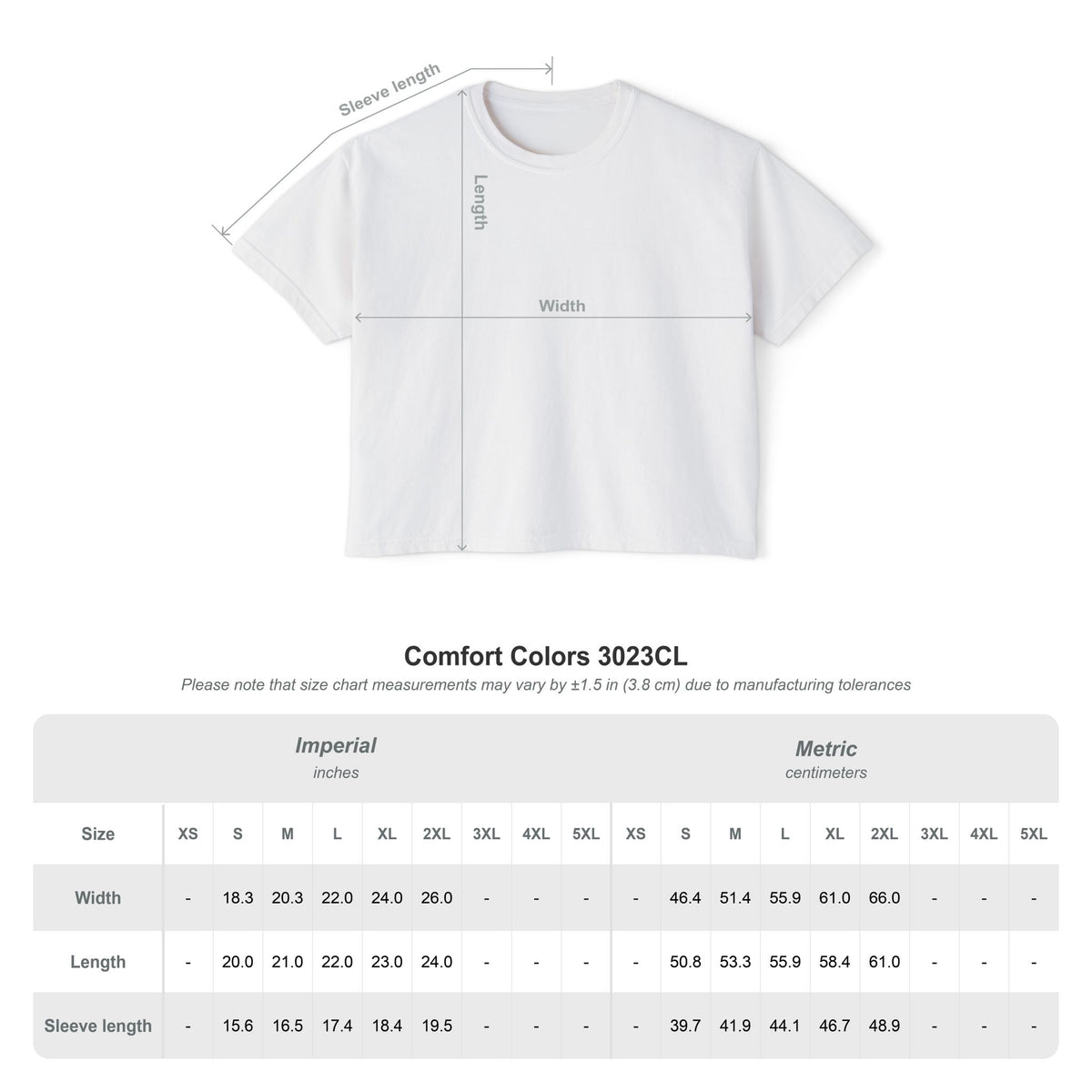 Moth with Moon Phases Tee | Wild & Free Boxy Tee