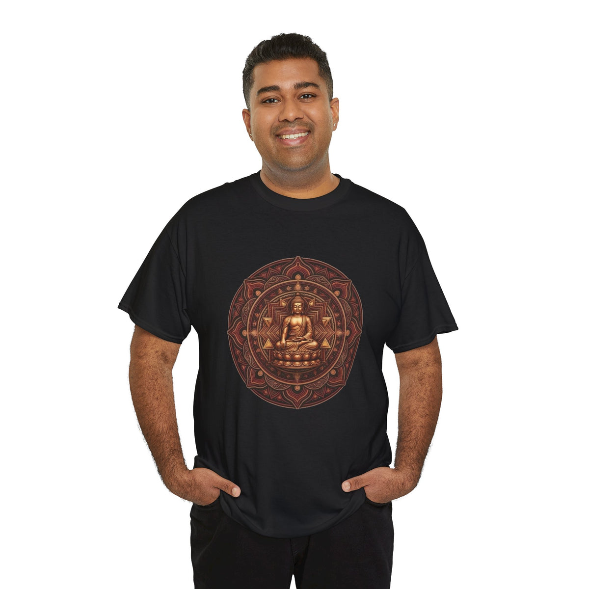 Buddha Mandala T-Shirt | Meditation, Spiritual Yoga Tee