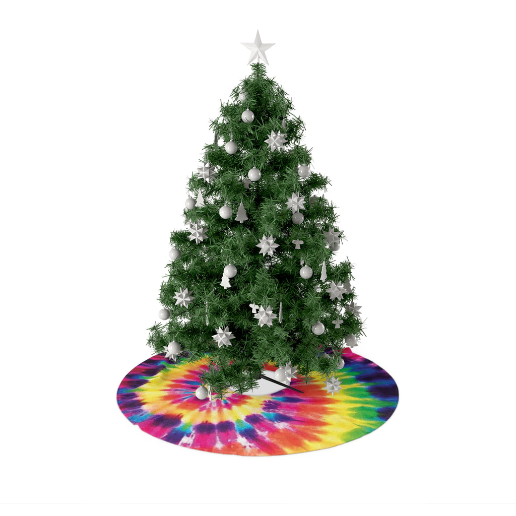Grateful Dead tie dye Christmas Tree Skirts